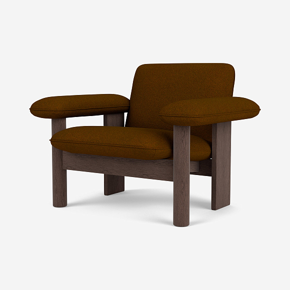 Кресло Brasilia Lounge Chair, Low Back, Textile, Audo Copenhagen (ex. Menu)