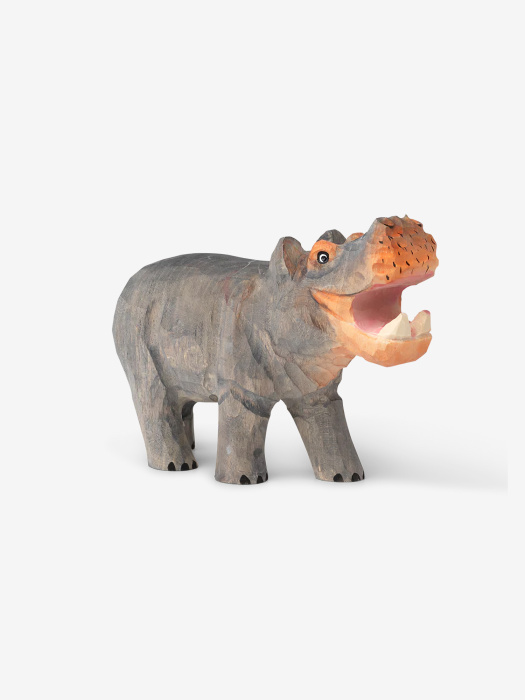 Игрушка Animal Hand-Carved Hippo, Ferm Living