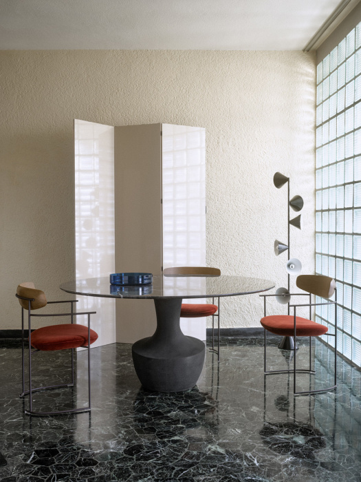 Стол Anfora на кварцевом основании, Potocco