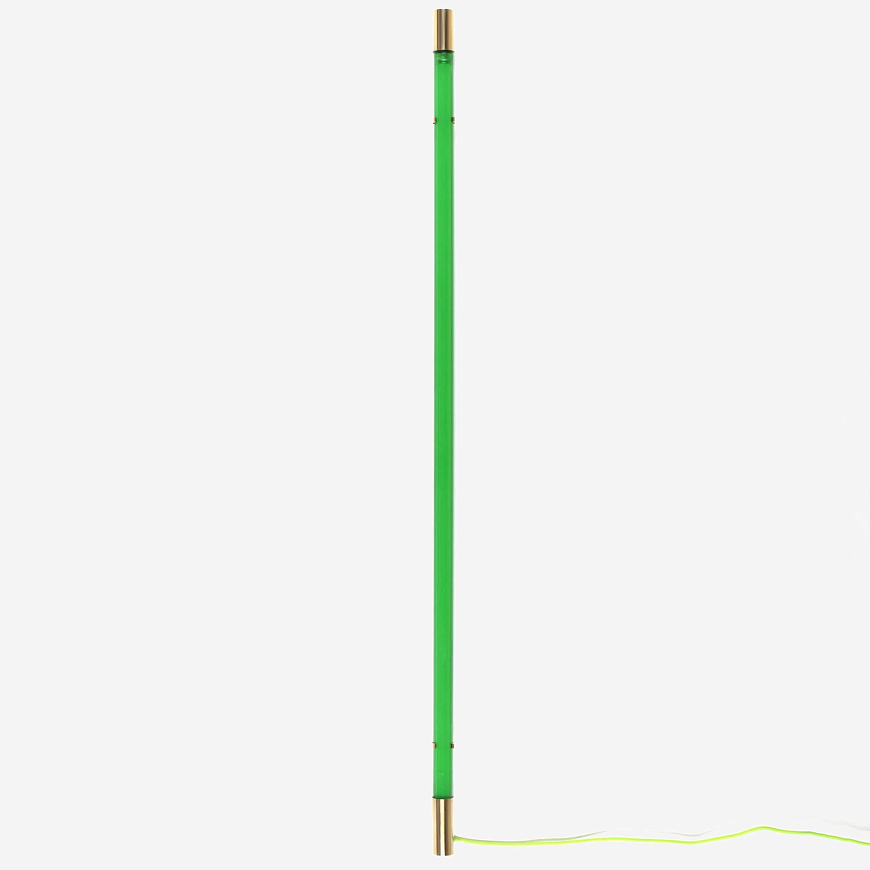 Настенный светильник Linea Golden End Green, Seletti