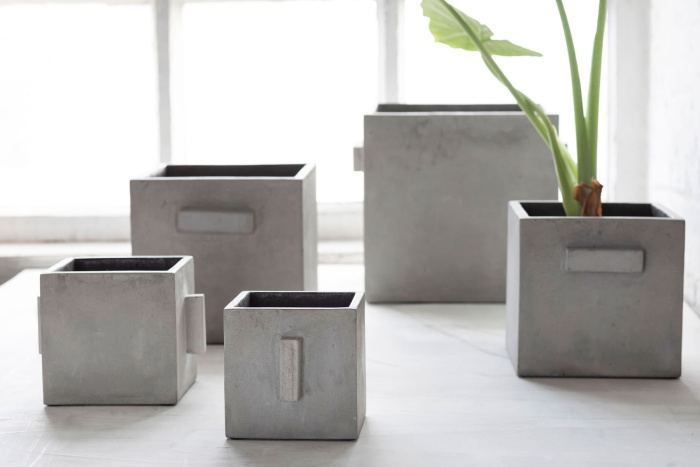 Кашпо Flowerpot Grey by Marie Michielssen, Serax