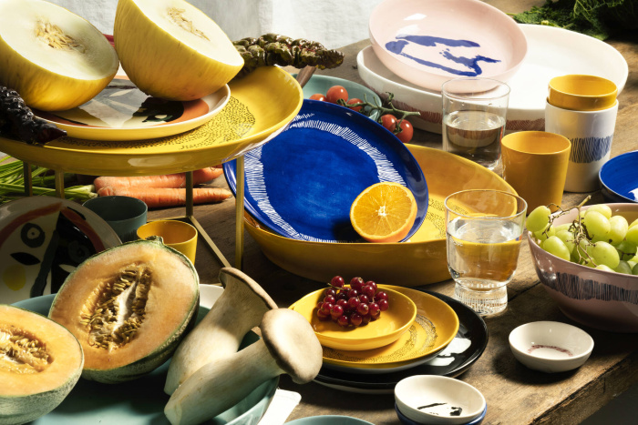 Набор из 4-х глубоких чаш Dish S Feast — Sunny Yellow, Serax