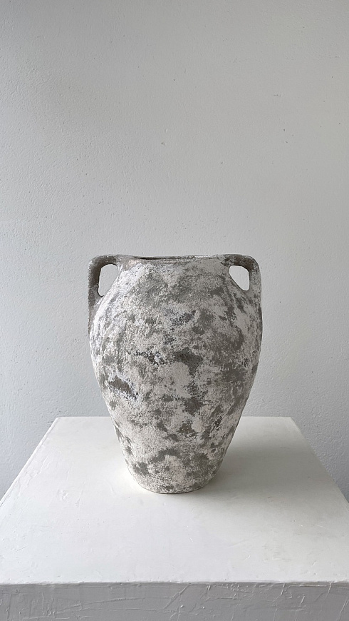 Ваза-сосуд с ручками в стиле Ваби-Саби, Marina Zaitseva