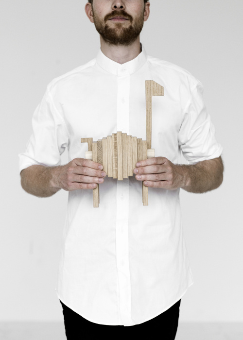 Скульптура Polygrif, Moebe