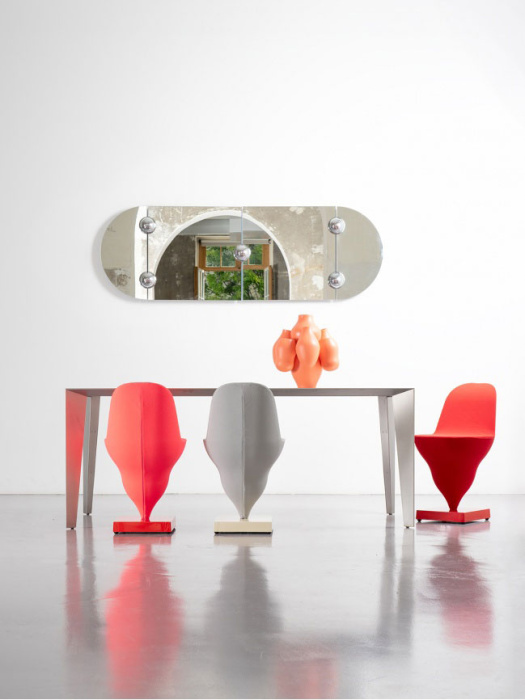 Настенное зеркало Sphera Oblong mirror L, Moustache