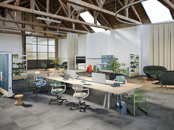 Рабочий стол Joyn 2 Platform, Vitra