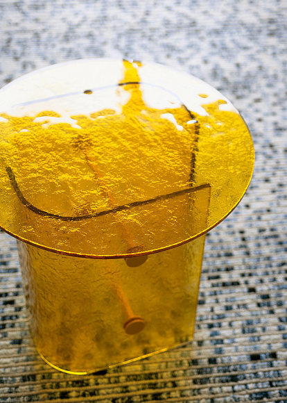 Журнальный столик Double L Glaze, Potocco