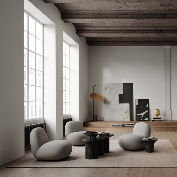 Кресло Toe Chair, Flat, 101 Copenhagen