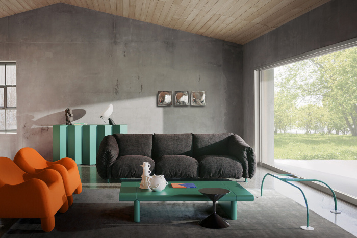 Кресло Gomma Armchair, Zanotta