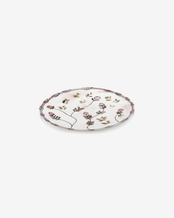 Набор из 2-х тарелок Plate Mirtillo Nude Midnight Flowers by Marni, Serax