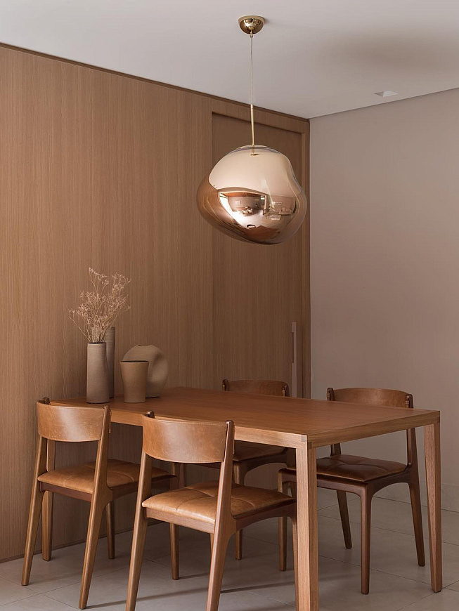 Подвесной светильник Melt LED Gold, Tom Dixon