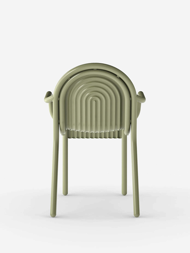 Уличное кресло Groove Arm Moss, Tom Dixon