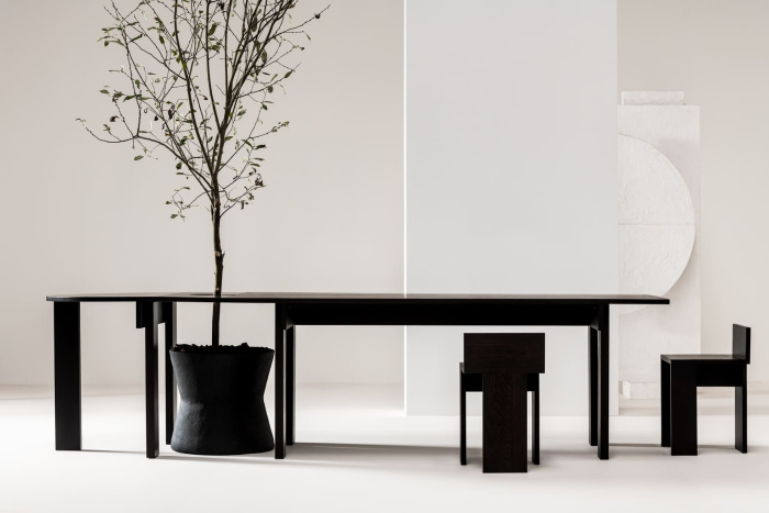 Стол Table Rectangular 02 Ebony Jeanne, Serax