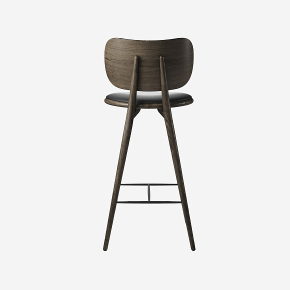 Полубарный стул High Stool Backrest, Mater