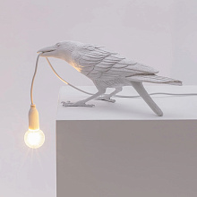 Настольная лампа Bird Playing White, Seletti