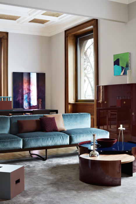 Диван 5 Canapé, Appartement Le Corbusier, Durable, Cassina