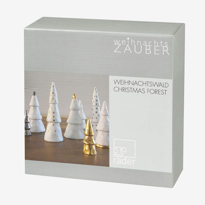 Набор из 4-х статуэток Winter Forest Figures, Räder