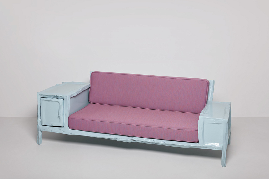 Диван Splitted Three Seater with small cabinet, 