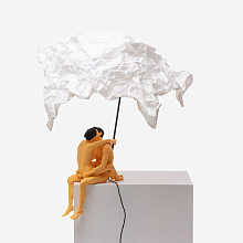 Настольный светильник Love Is a Verb Lamp Max & Roberta, Seletti