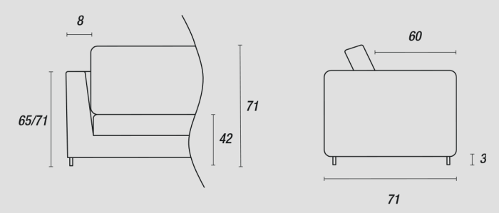 Кресло Chloè Luxury, Ditre Italia