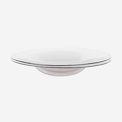 Набор из 2-х глубоких тарелок Isle Glass Shallow Bowl Set of Two Frama Набор из 2-х глубоких тарелок Isle Glass Shallow Bowl Set of Two Frama