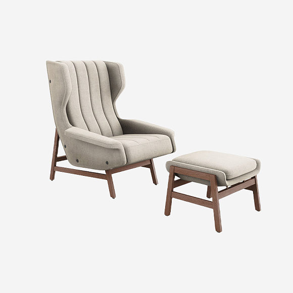 Кресло Giulia, Tacchini