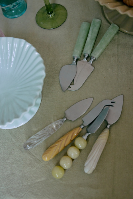 Набор из 3-х ножей для сыра Cheese knives (set of 3) – Cream, HKliving