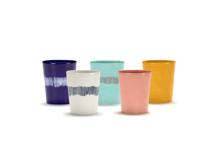 Чашка Tea Cup 33cl Stripes Feast, Serax