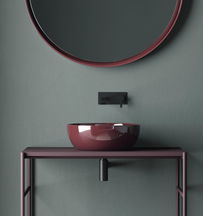 Накладная раковина без перелива Ovvio Bacinella Washbasin, NIC Design