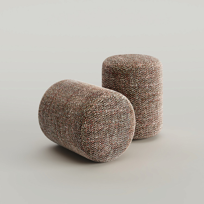 Пуф Tube Pouf, MODÉNATURE