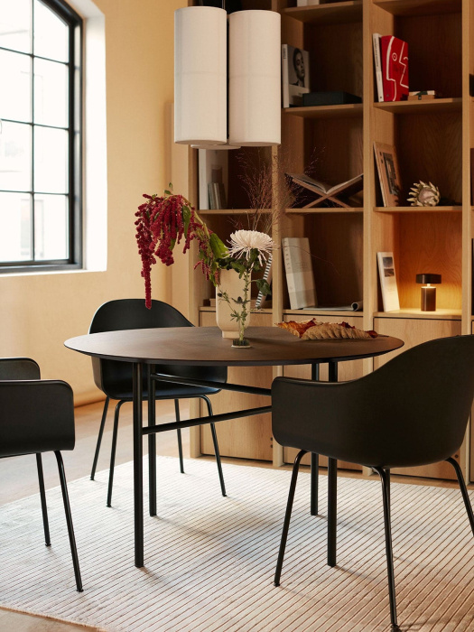 Стул Harbour Dining Chair, Steel Base, Plastic, Audo Copenhagen (ex. Menu)