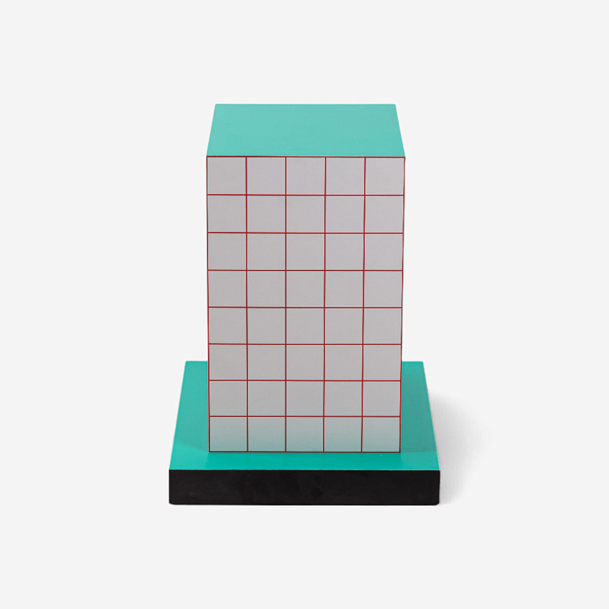 Приставной столик Supersidetable Red Grid, Seletti