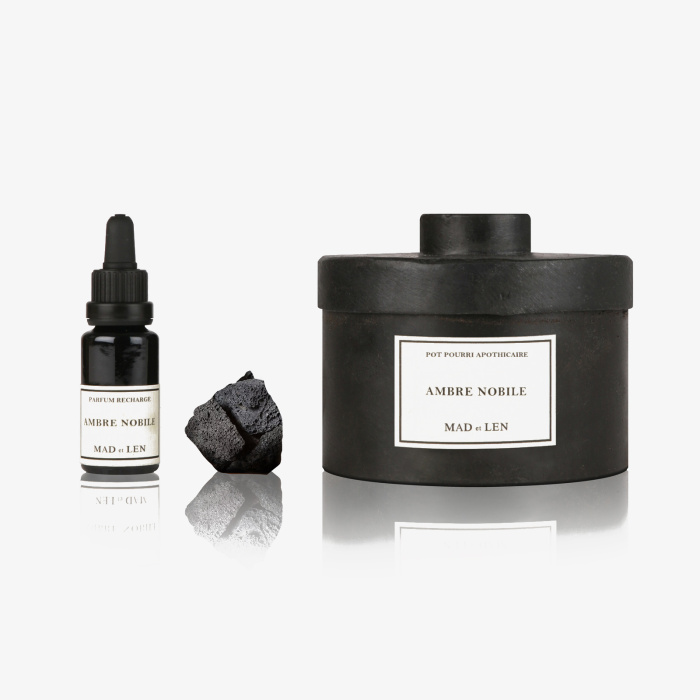 Ароматизированные камни лавы с ароматом для дома Ambre Nobile, MAD et LEN