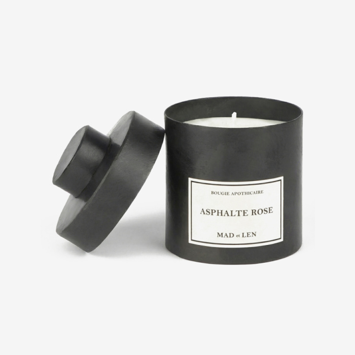 Свеча ароматизированная Asphalte Rose, MAD et LEN