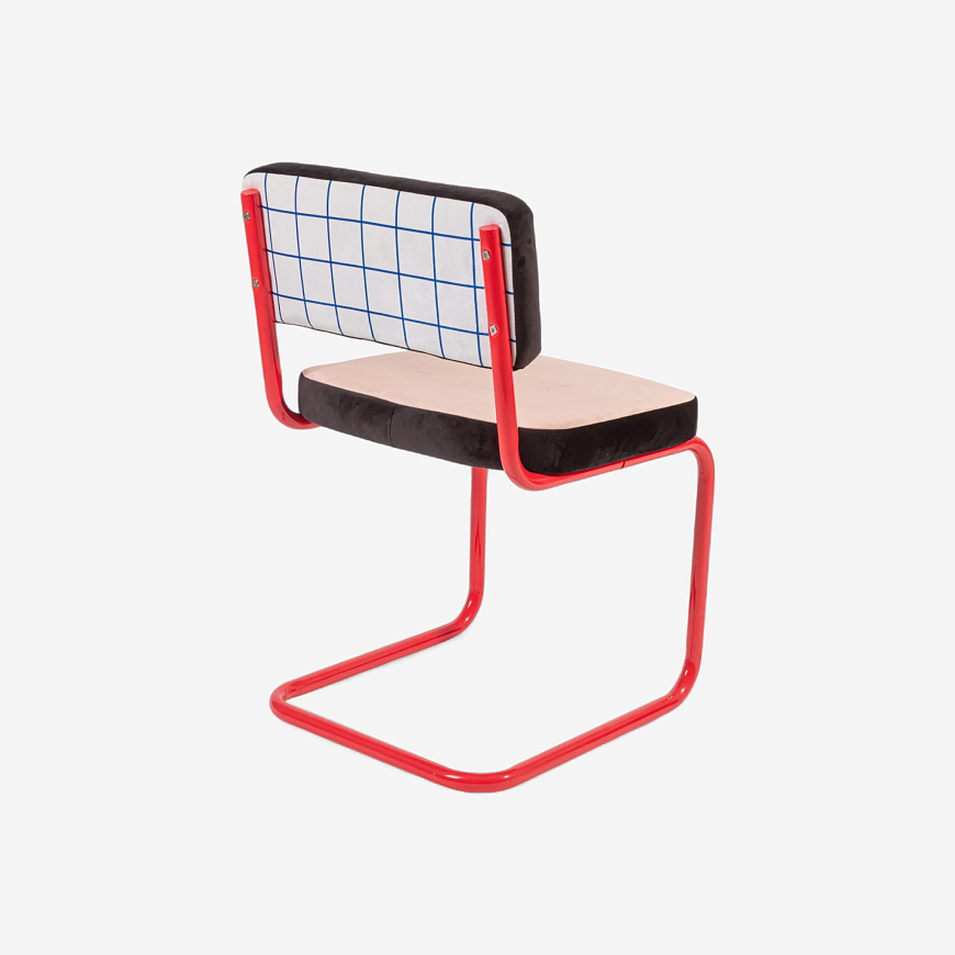 Стул Superchair Blue Grid, Seletti