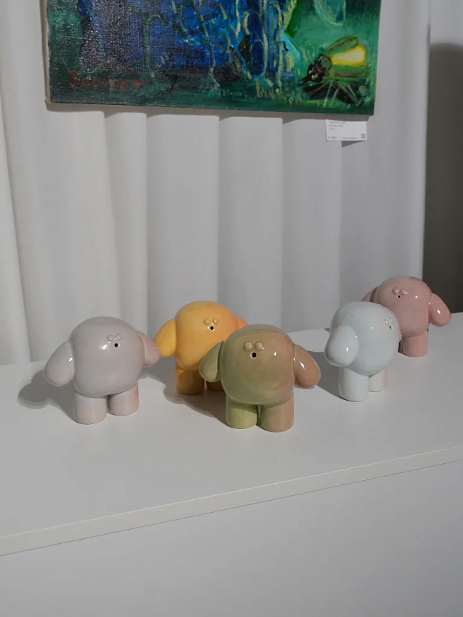 Скульптура Blob Snowflakes, Yana Sakhno