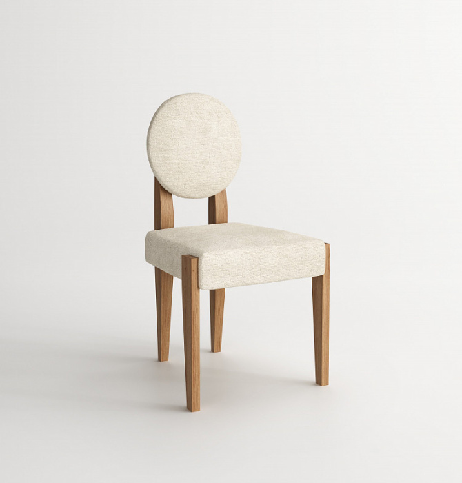 Стул Amal Chair с круглой спинкой, MODÉNATURE