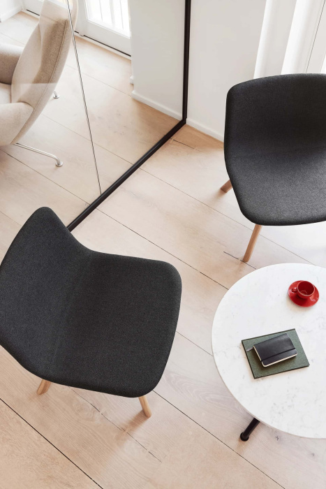 Кресло Pato Lounge Wood base, Fredericia