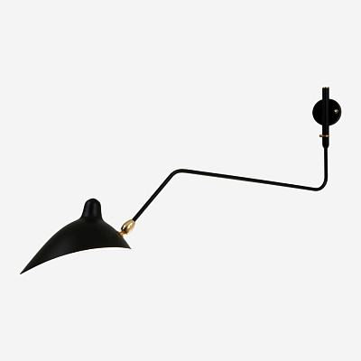 Бра One-Arm Curved Rotating Wall Sconce 