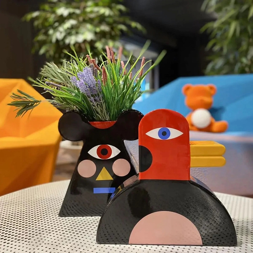 Ваза Oggian Mister Mouse, Qeeboo