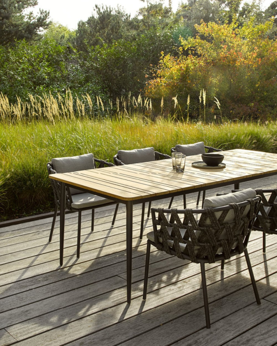 Уличный обеденный стол Leo Dining Table, Vincent Sheppard