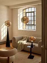 Подвесной светильник Whirl Medium Gold, Tom Dixon