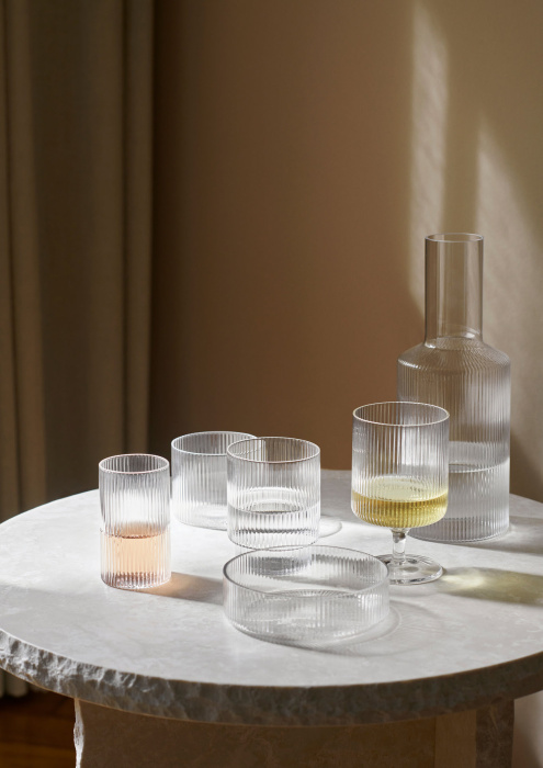 Набор из 4-х сервировочных тарелок Ripple Serving Bowls – Set of 4, Ferm Living
