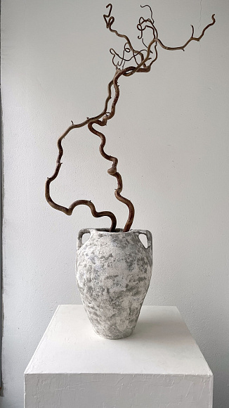 Ваза-сосуд с ручками в стиле Ваби-Саби, Marina Zaitseva