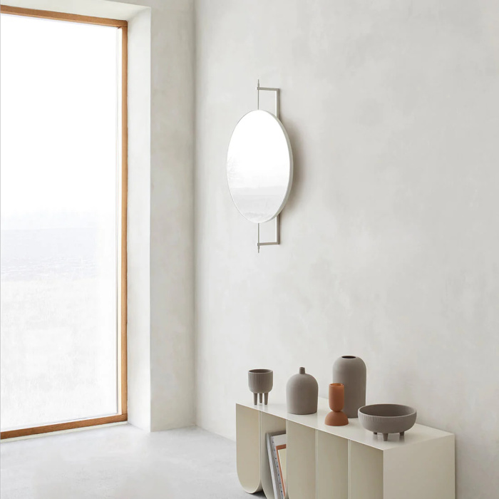 Настенное зеркало Rotating Mirror, Kristina Dam Studio