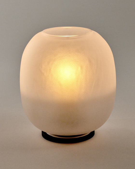 Подсвечник Wind light black/transparent Lumen, Serax