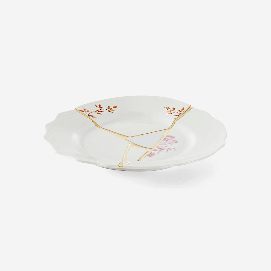 Десертная тарелка Kintsugi, Seletti