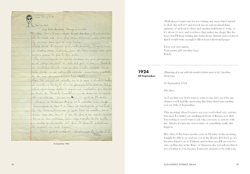 Книга Frida Kahlo's Love Letters, 