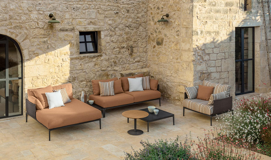 Уличный модульный диван Leaf, Talenti