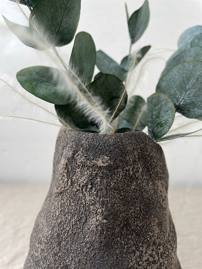 Скульптурная ваза из бетона, Marina Zaitseva